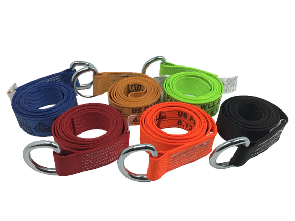 DIAMOND WEAVE Lasso Strap with Steel D-Ring