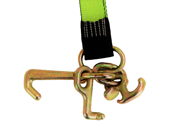 4PK 2" x 12' Strap with RTJ Cluster Hooks and Reinforced Eye / Free Shipping!