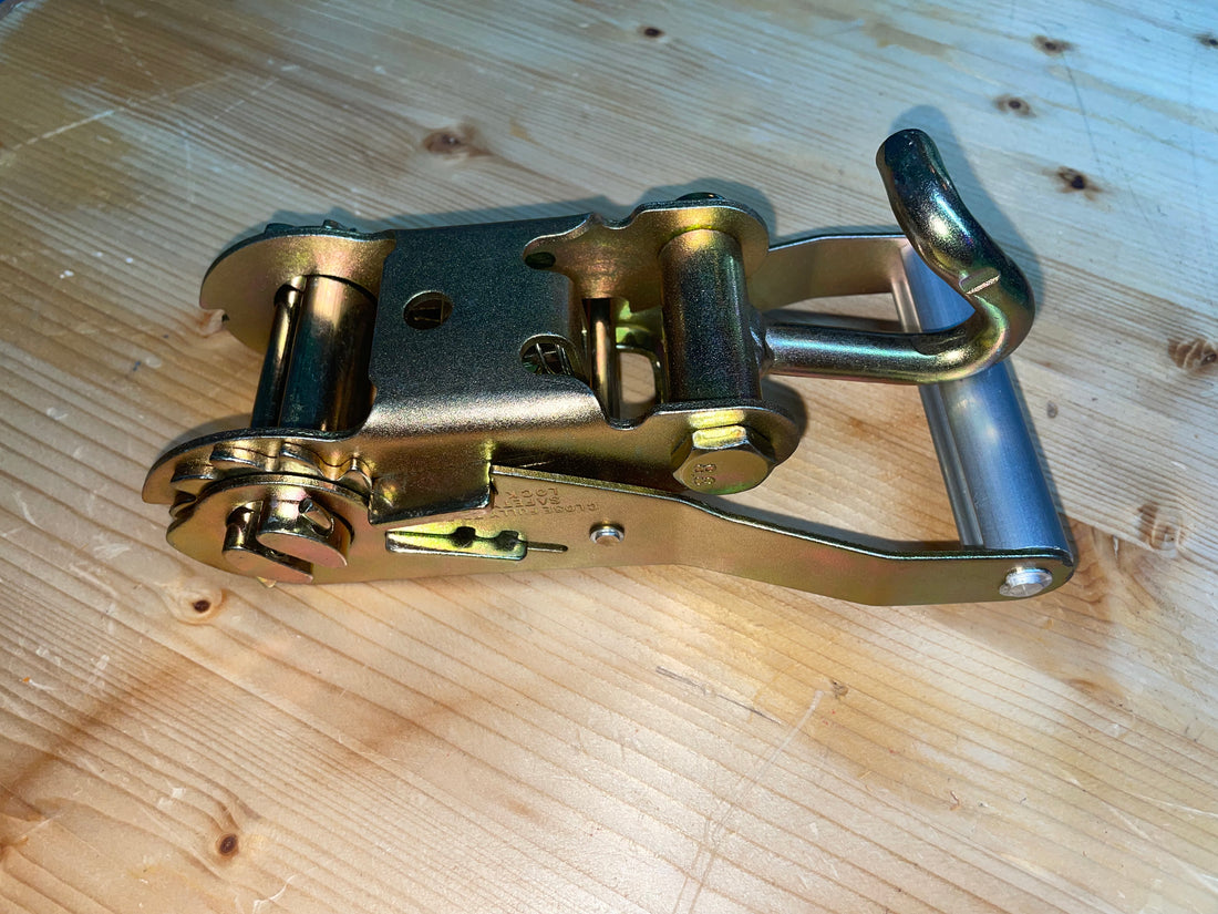 Short Wide Bent Finger hook Ratchet Handle