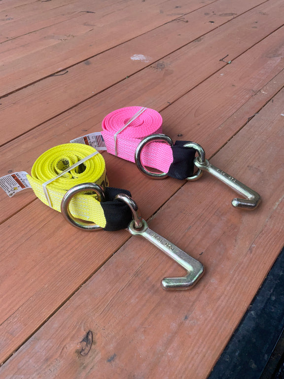 2” X 10’ D Ring / Mini J strap combo