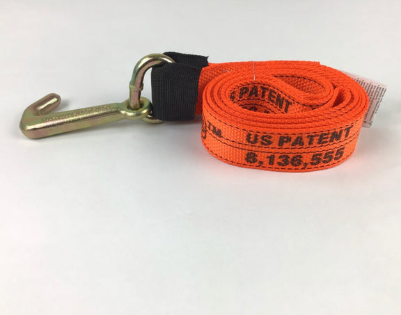 Forged mini J Hook Diamond Weave Strap 10'