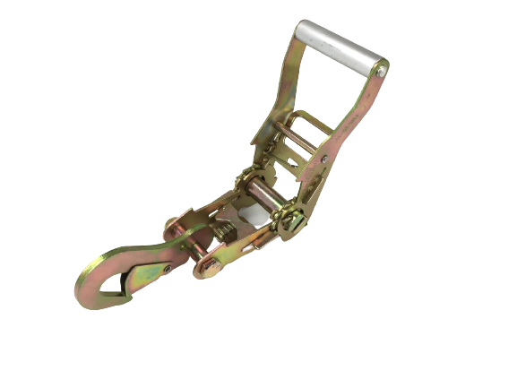 2" Short Wide Ratchet Handle with Bolt-on Snap Hook