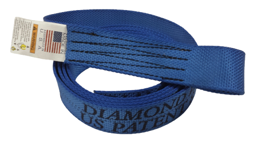 10ft Diamond Weave Lasso Strap with Sewn Loop