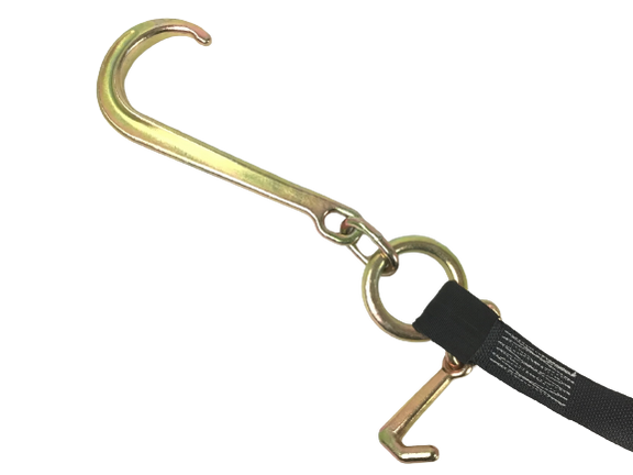 2" X 8" with Forged 15" Forged J Hook and Mini J hook