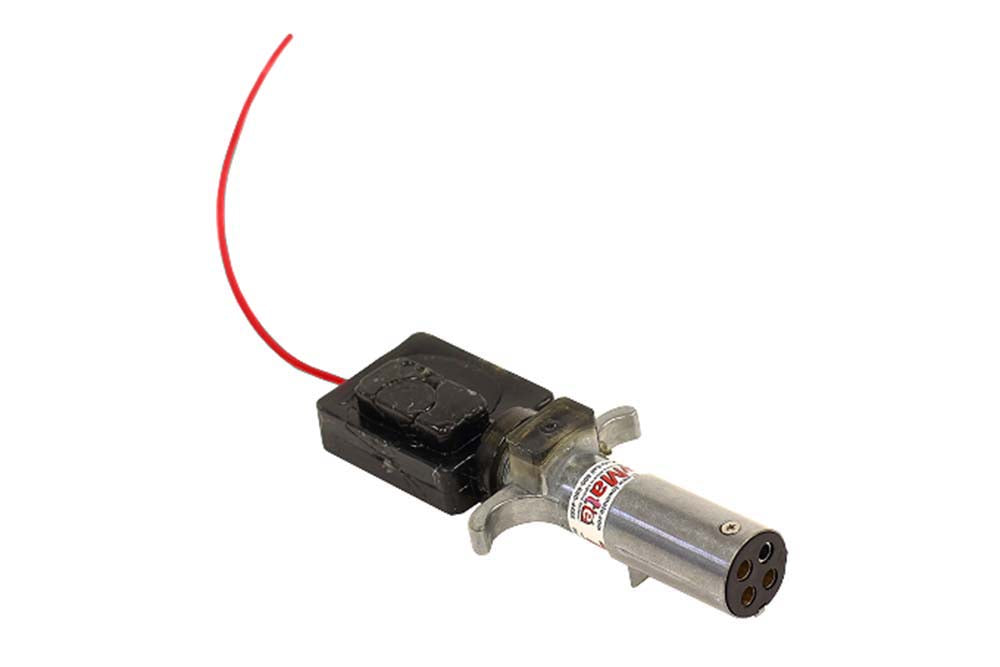 TowMate 4 Pin Round Transmitter - Red Wire