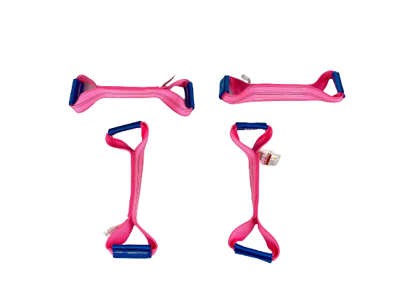 4 Pack of DIAMOND WEAVE Dog Bones for Rollback/Flatbed Wrecker Straps