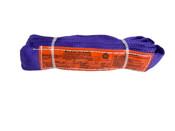 4ft Purple Round Sling / Free Shipping included 4 ft 2600 lbs Vertical, 2100 lbs Choker, 5200 lbs Basket