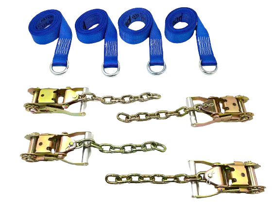 4PK Lasso with Chain tail Ratchets / Free Shipping!