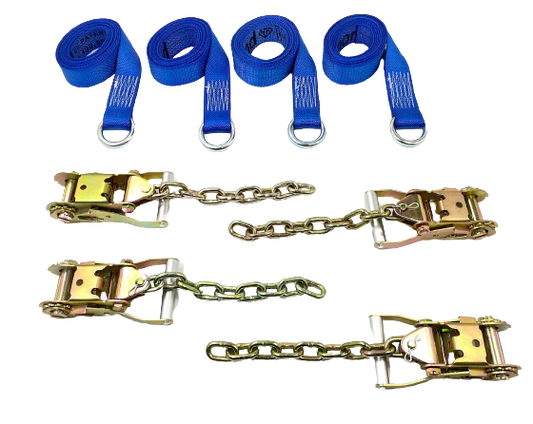 4PK Lasso with Chain tail Ratchets / Free Shipping!