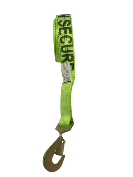 8' Twisted Snap hook strap - "Premium Web" or Diamond Weave