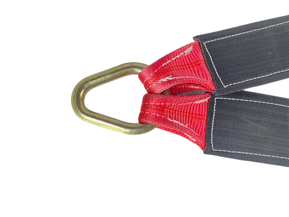 3" x 24" V Strap Bridle with 15" Forged J Hooks