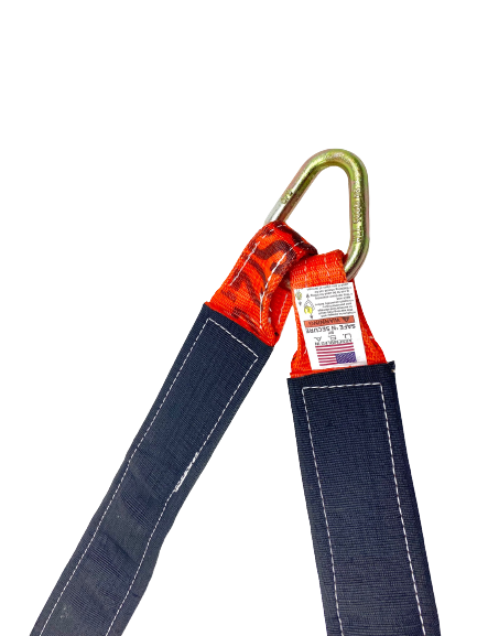 3" x 30" V Strap Bridle with 8" J Hook and TJ Hook