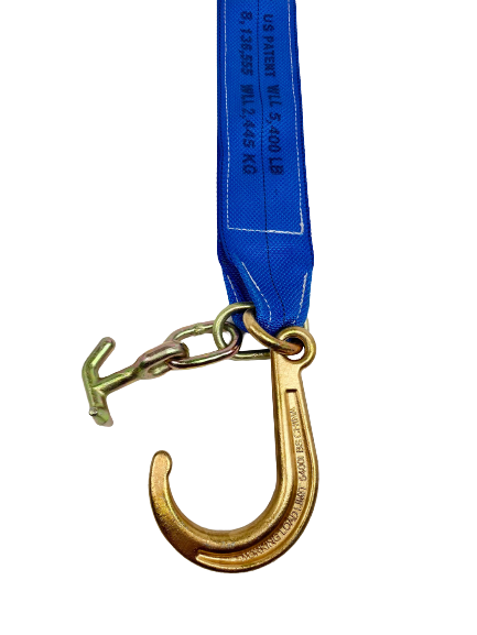 4" x 24" V Strap Bridle Diamond weave with 8 inch J Hook and TJ Hook