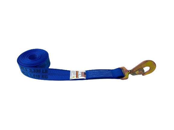 2" x 14' DIAMOND WEAVE Strap with Twisted Snap Hook