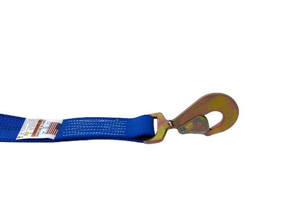 2" x 14' DIAMOND WEAVE Strap with Twisted Snap Hook