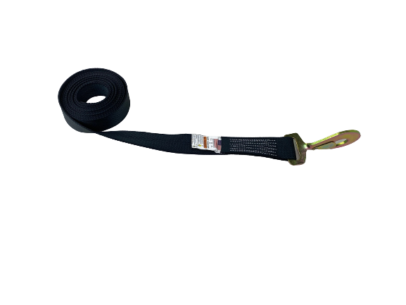 2" x 14' DIAMOND WEAVE Strap with Twisted Snap Hook