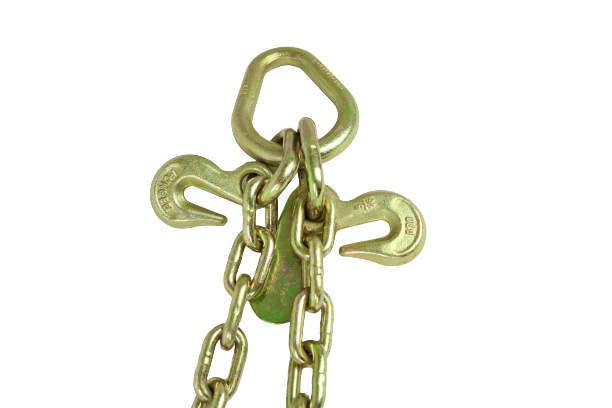 24" V-Bridle Chain with 8" Sport-J and Mini-J Hook Cluster