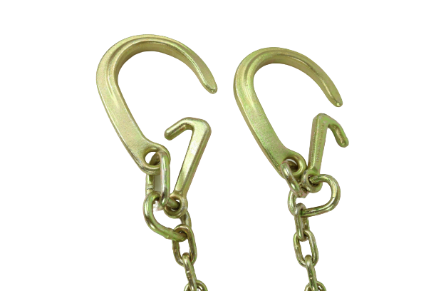 24" V-Bridle Chain with 8" Sport-J and Mini-J Hook Cluster